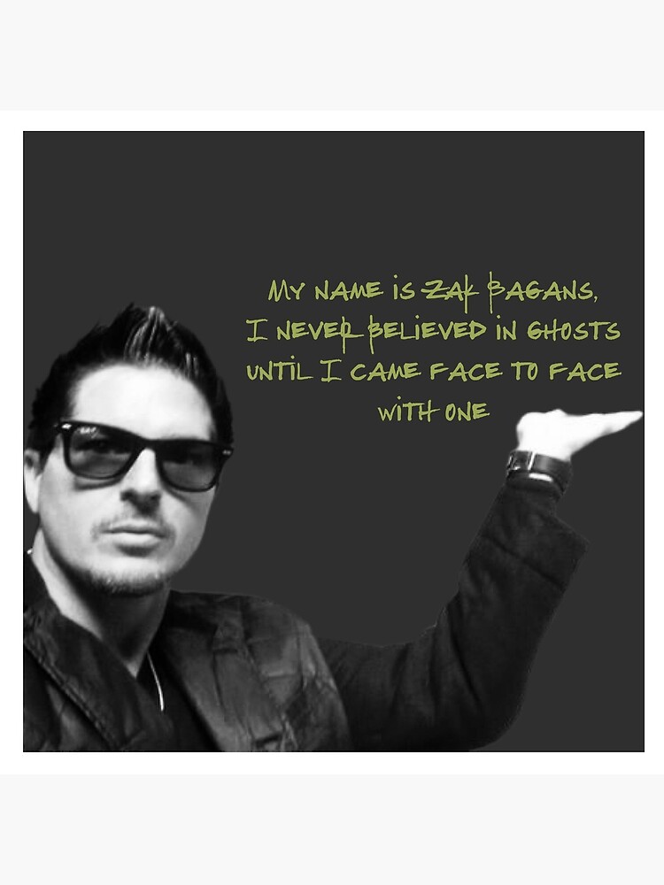 Ghost Adventures Zak And Quotes Throw Pillow - Image 2
