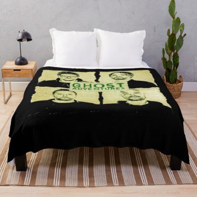 Funny Men Ghost Adventures Throw Blanket