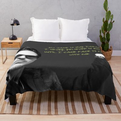 Ghost Adventures Zak And Quotes Throw Blanket