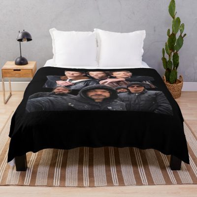 Ghost Adventures Zak With Team Throw Blanket