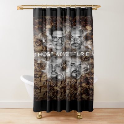 Ghost Adventures Magic Team Shower Curtain