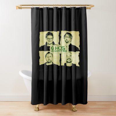 Funny Men Ghost Adventures Shower Curtain