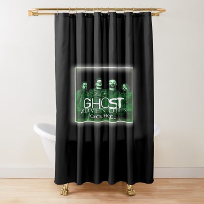 Ghost Adventures Cecil Hotel Shower Curtain