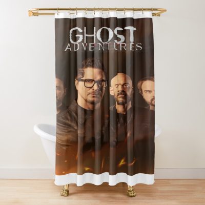 Ghost Adventures Fire Shower Curtain