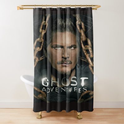 Ghost Adventures Rusty Links Shower Curtain