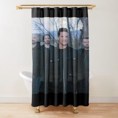Ghost Adventures Fearless Team Shower Curtain