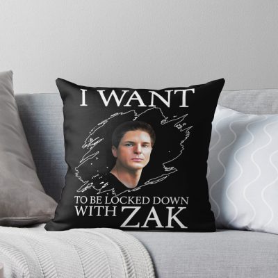 Zak Ghost Adventures Throw Pillow