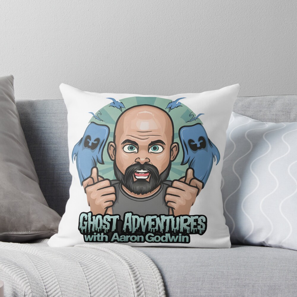 Aaron Goodwin Ghost Adventures Throw Pillow