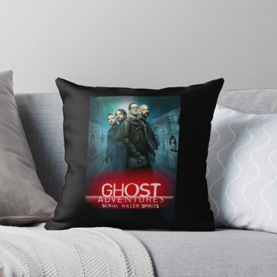Ghost Adventures Fearless Team Throw Pillow