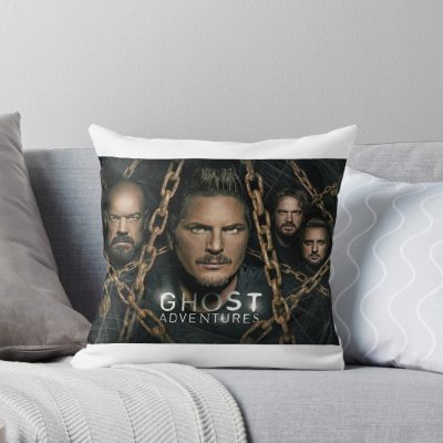 Ghost Adventures Rusty Links Throw Pillow