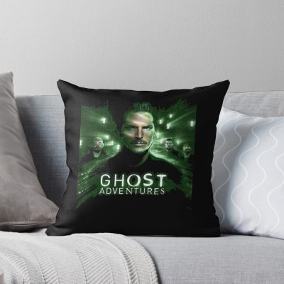 Zal Center Ghost Adventures Throw Pillow